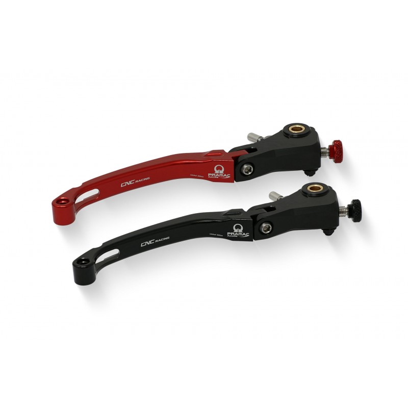 CNC Racing PRAMAC RACING LIMITED EDITION Billet RACE Folding Adjustable Brake Lever for Aprilia - 190mm CNC Racing PRAMAC RACING LIMITED EDITION Billet RACE Folding Adjustable Brake Lever for Aprilia - 190mm